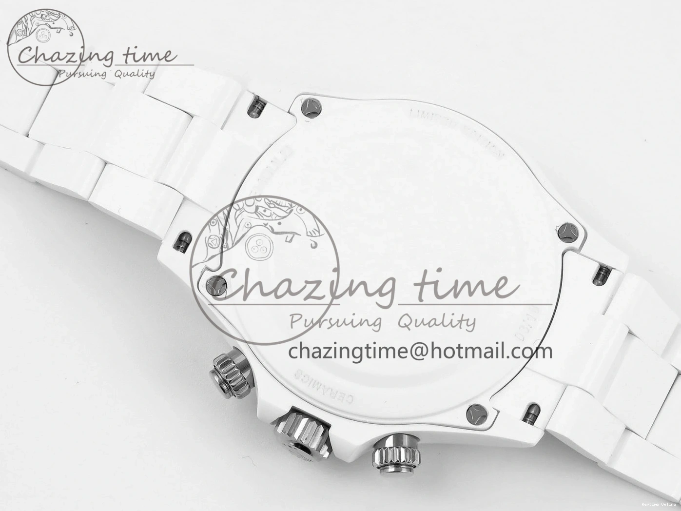 1224 Daytona AET White Ceramic Case and Bracelet Tiffany Blue Dial SA4130 V GoAnywhere 1889